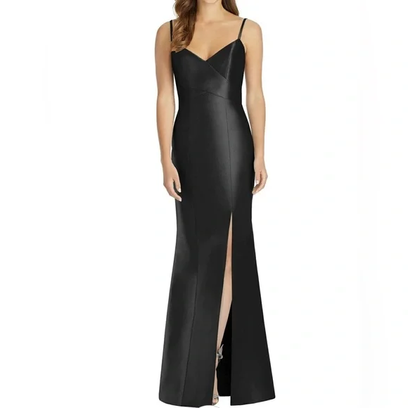 ALFRED SUNG Dresses Alfred Sung Bridesmaid Dress D758 Black